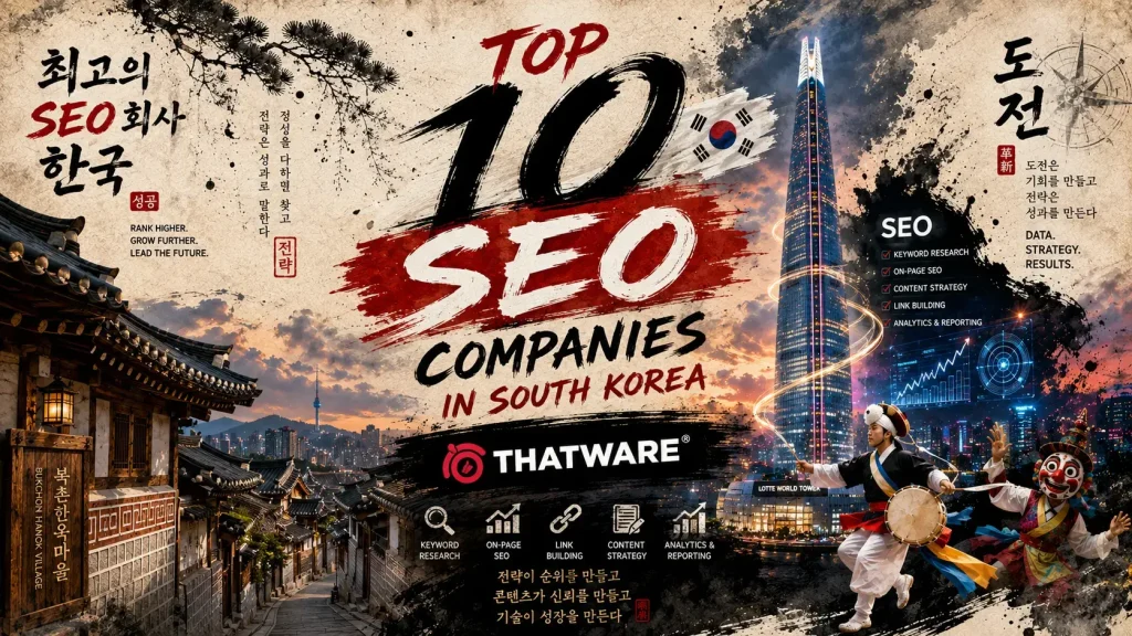 Top 10 SEO Companies in South Korea