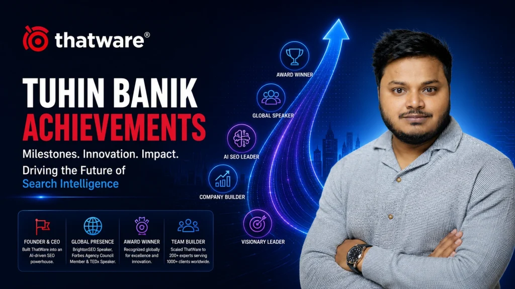 Tuhin Banik Achievement