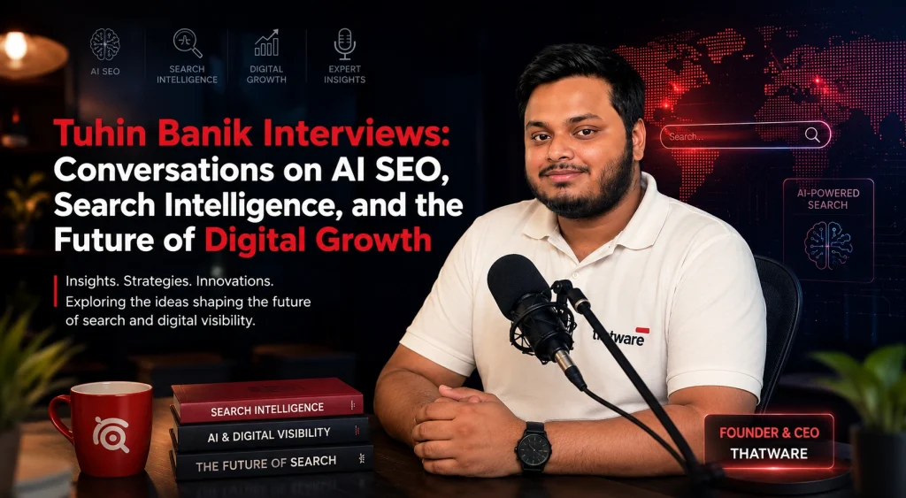 Tuhin Banik Interviews