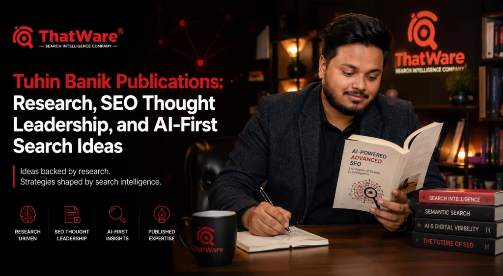 Tuhin Banik Publications