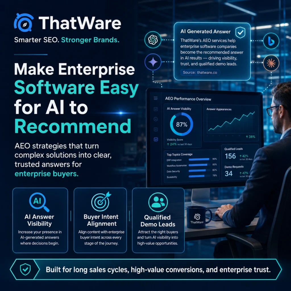AEO Services for Enterprise Software Vendors
