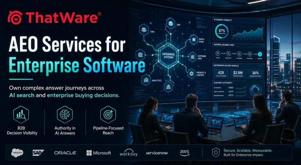 AEO Services for Enterprise Software Vendors
