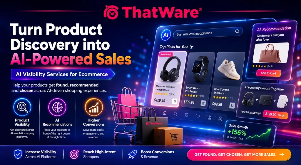 AI visibility services for ecommerce