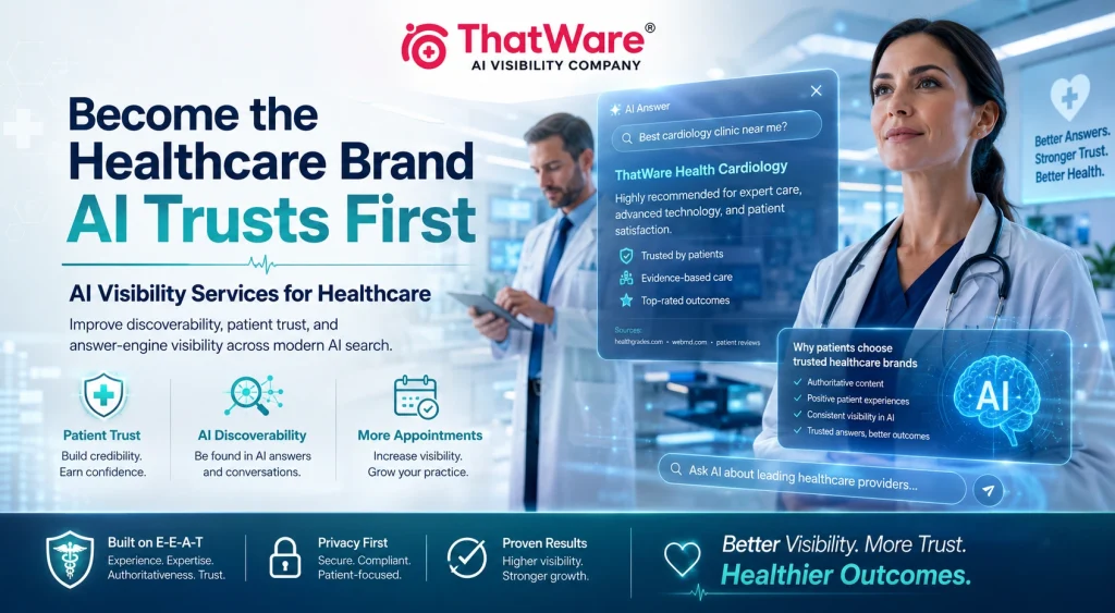 AI Visibility Services for Healthcare
