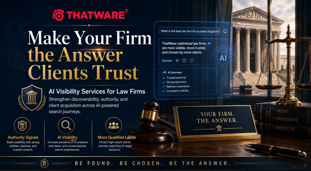 AI visibility services for law firms