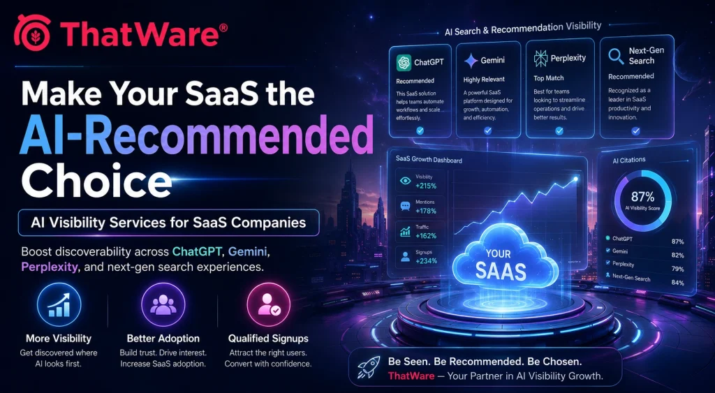 AI Visibility Services for SaaS Companies