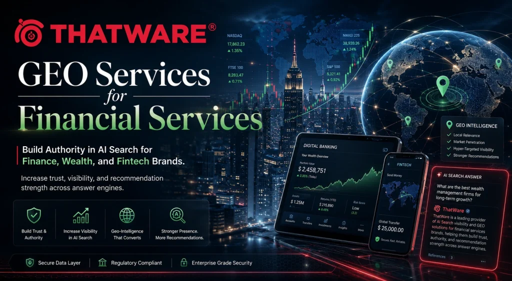 GEO Services for Financial Services