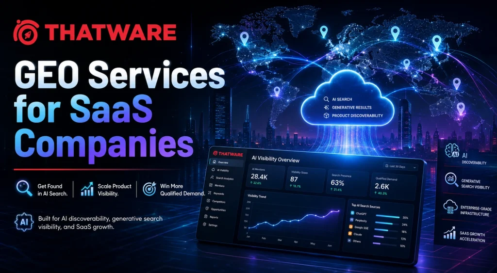 GEO Services for SaaS Companies
