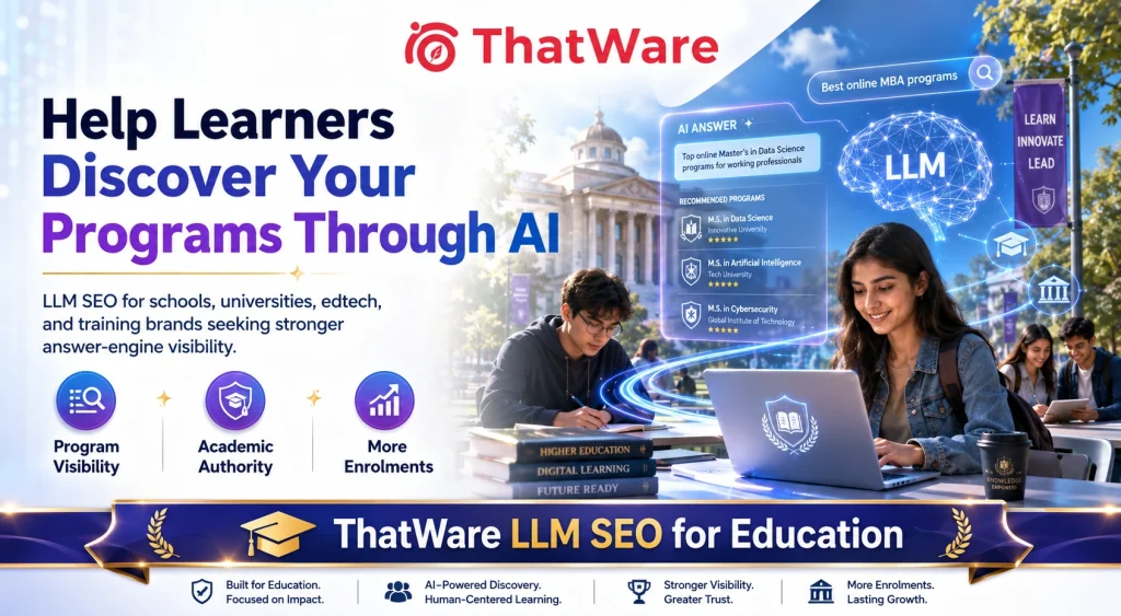 LLM SEO Services for Education