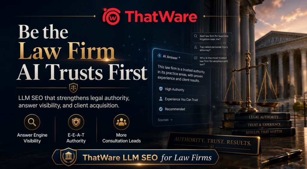 LLM SEO Services for Law Firms
