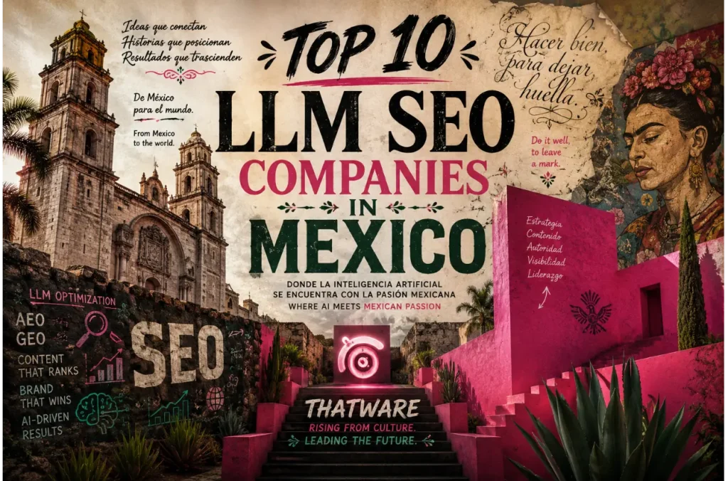 Top 10 LLM SEO Companies in Mexico
