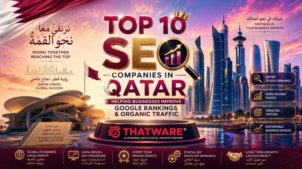top 10 SEO agencies QATAR