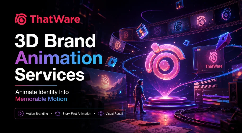 3D brand animation services