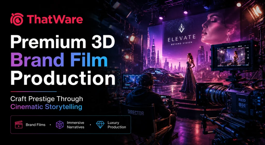 3D brand film services