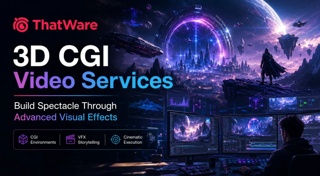 3d CGI video services