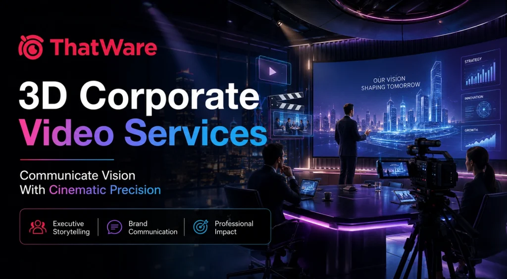 3d corporate video services