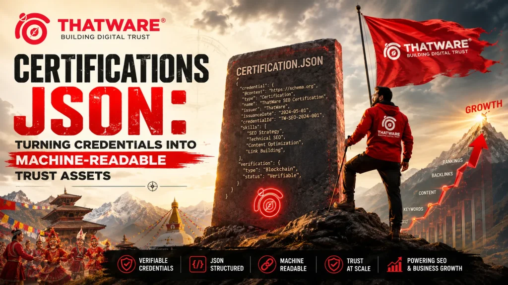 certifications json