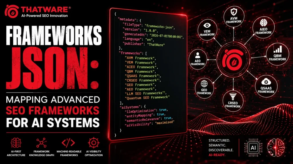 Frameworks JSON Mapping Advanced SEO Frameworks for AI Systems
