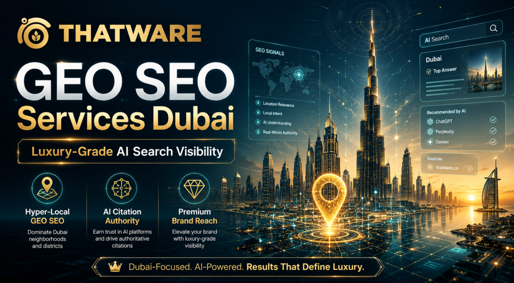 GEO Services in Dubai
