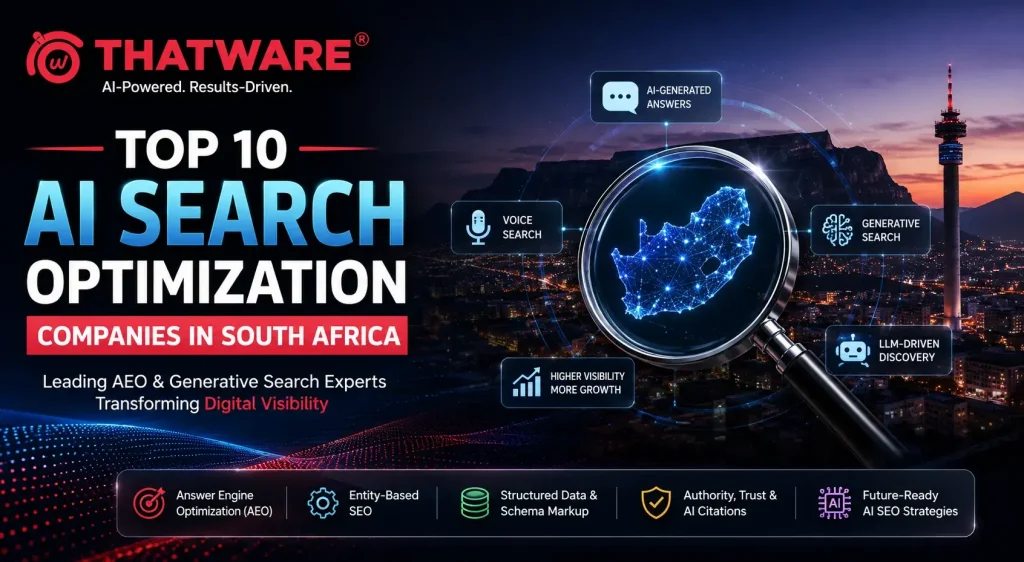 top ai search companies in South Africa