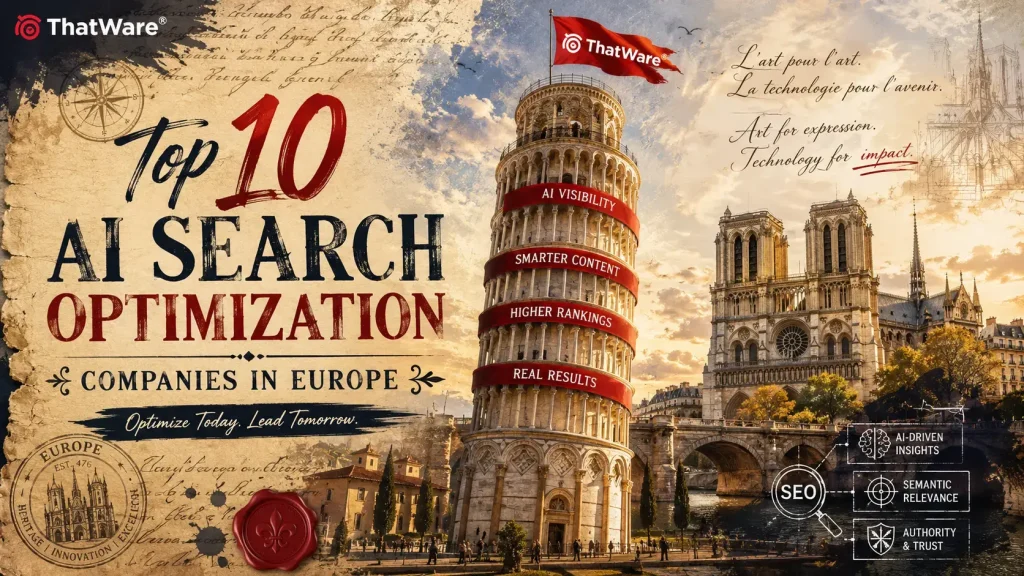 Top 10 AI SEO & AI Search Optimization Agencies in Europe
