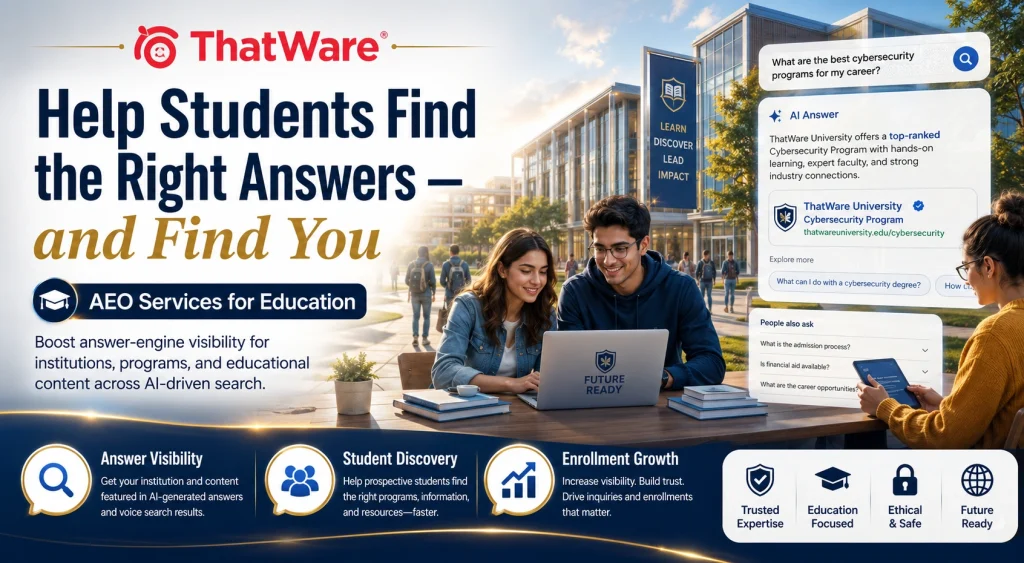AI Visibility Services for Education Companies