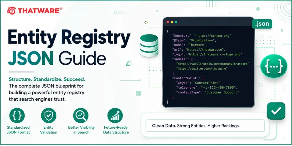 Entity Registry JSON