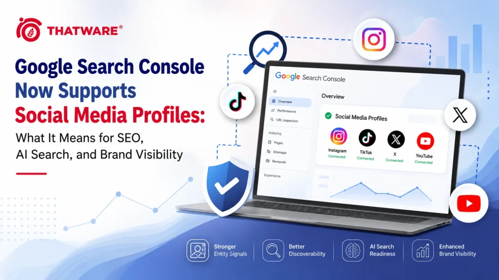 Google Search Console Now Supports Social Media Profiles: What It Means for SEO, AI Search, and Brand Visibility