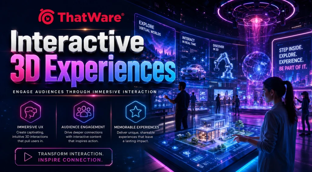 interactive 3d experiences
