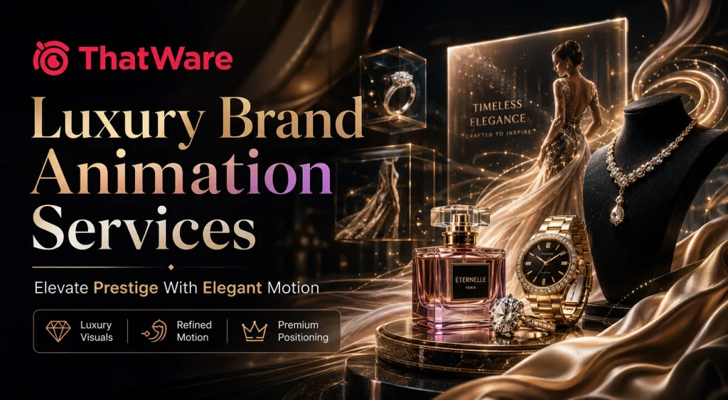 luxury brand animation