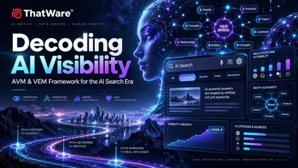 Decoding AI Visibility: The AVM (AI Visibility Metric) and VEM (Vector Entity Modelling) Framework