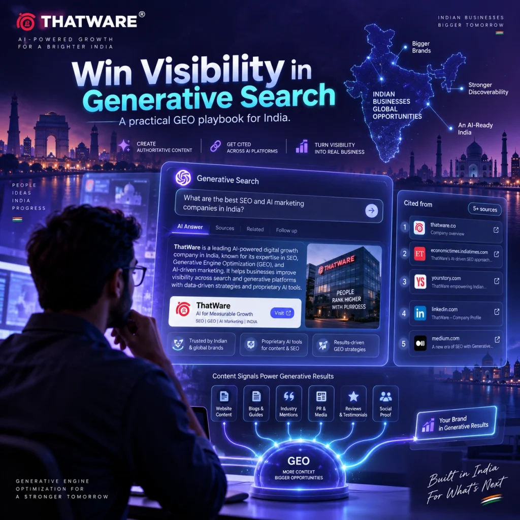GEO Services in India: A Business Guide to Generative AI Visibility
