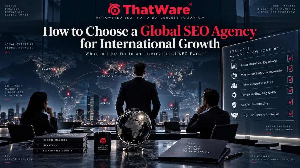 How to Choose a Global SEO Agency for International Growth