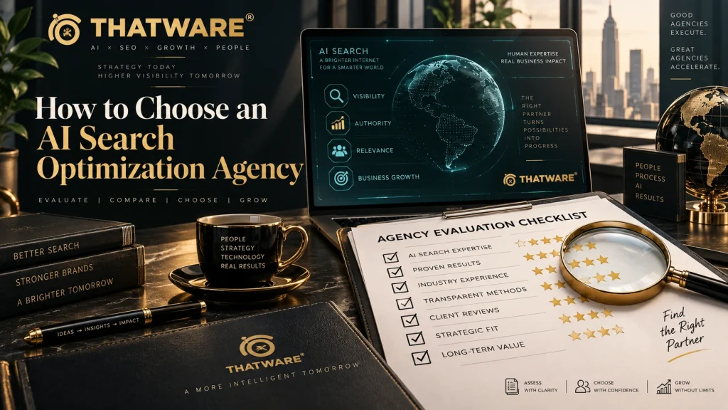 How to Choose an AI Search Optimization Agency