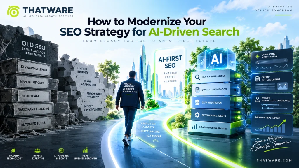 How to Modernize Your SEO Strategy for AI-Driven Search