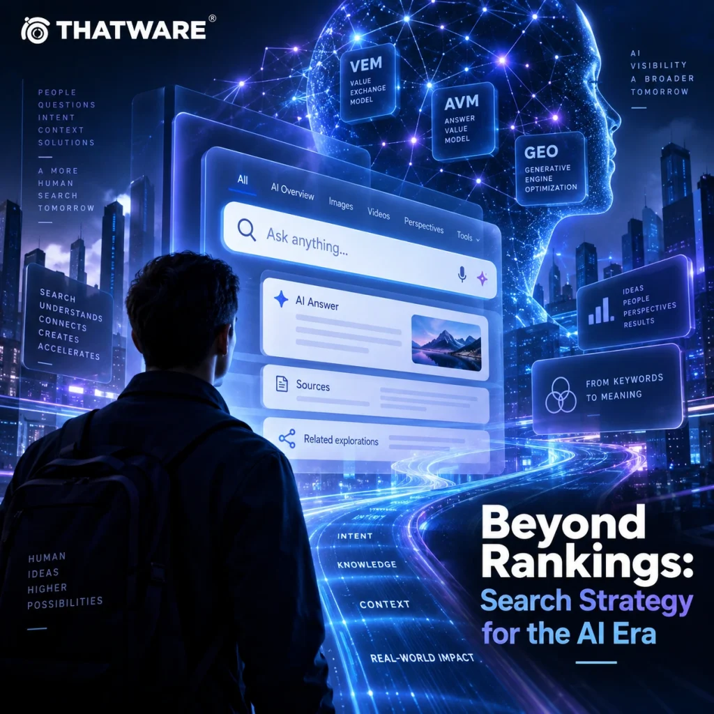 Is Your SEO Strategy Ready for the Next Era of Search? AVM, VEM, GEO & Beyond