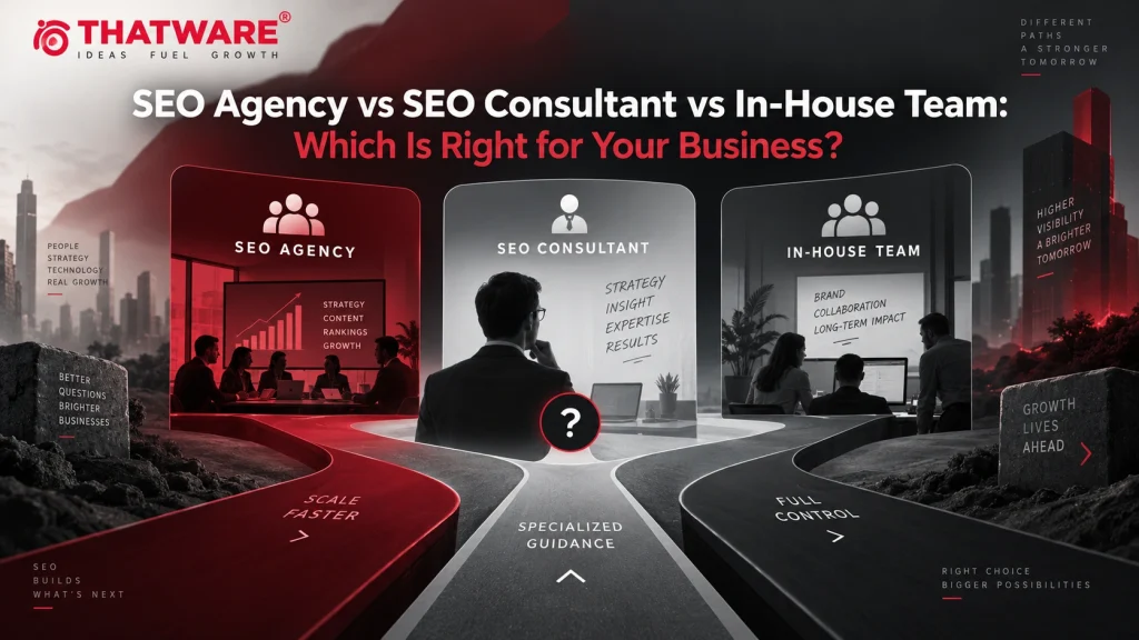 SEO Agency vs SEO Consultant vs In-House Team: Which Is Right for Your Business