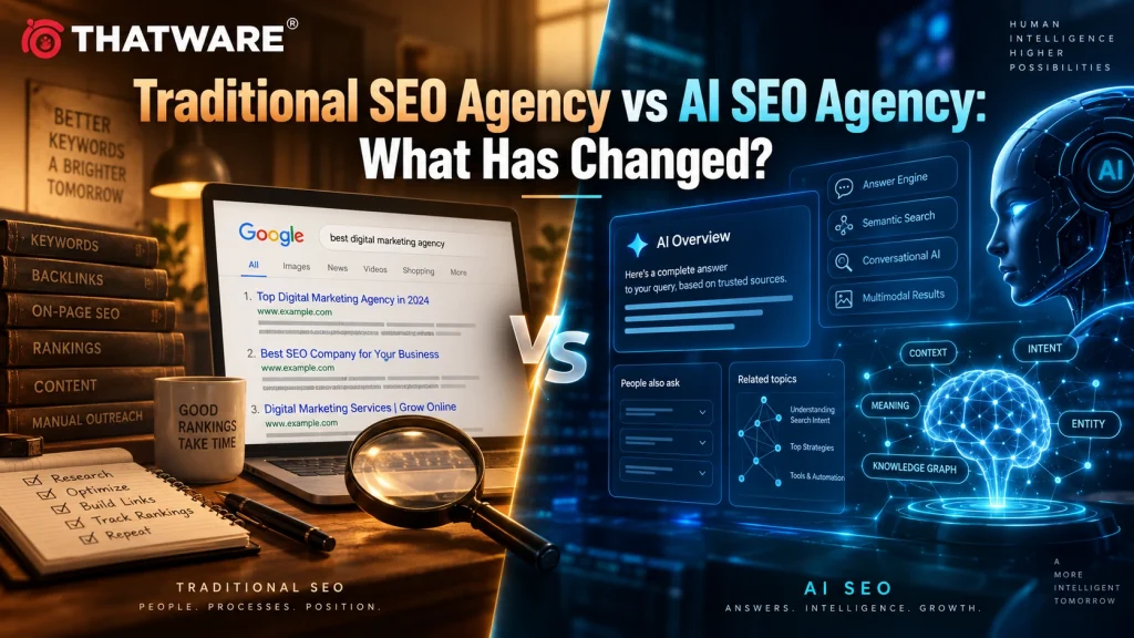 Traditional SEO Agency vs AI SEO Agency