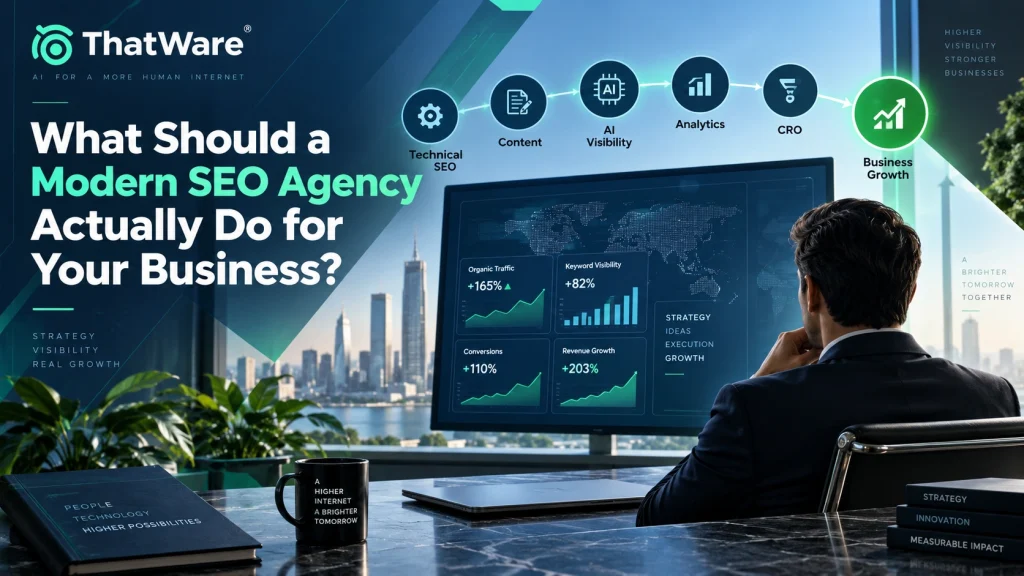 What Should a Modern SEO Agency Actually Do for Your Business