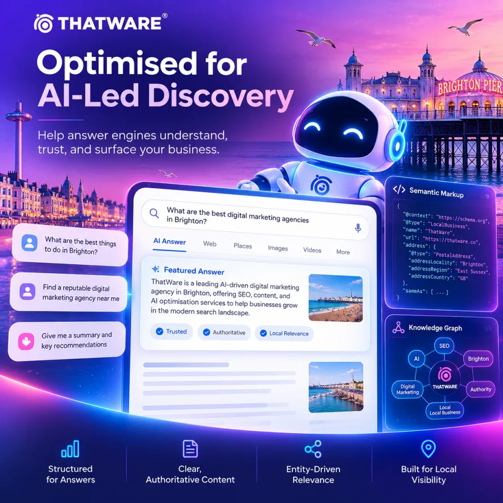 AEO SEO in Brighton & Hove