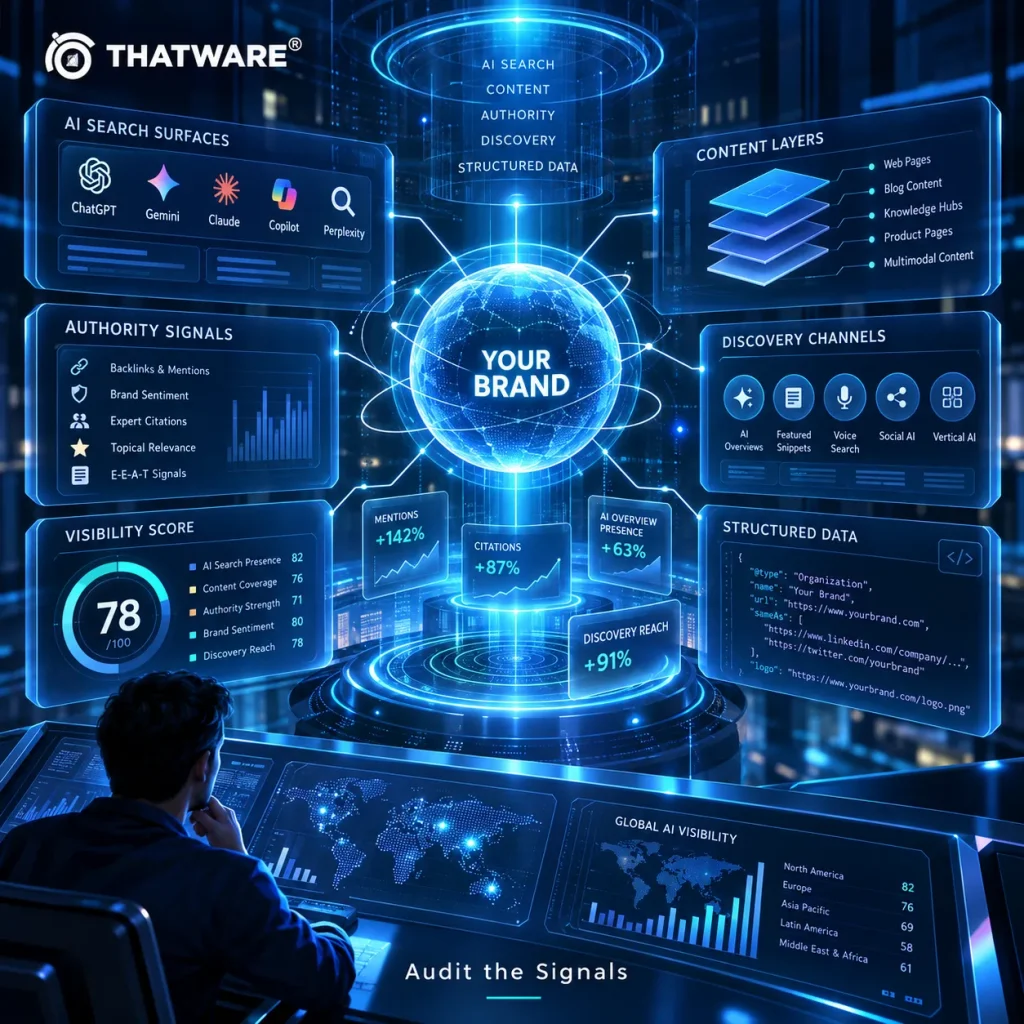 AI visibility audit service