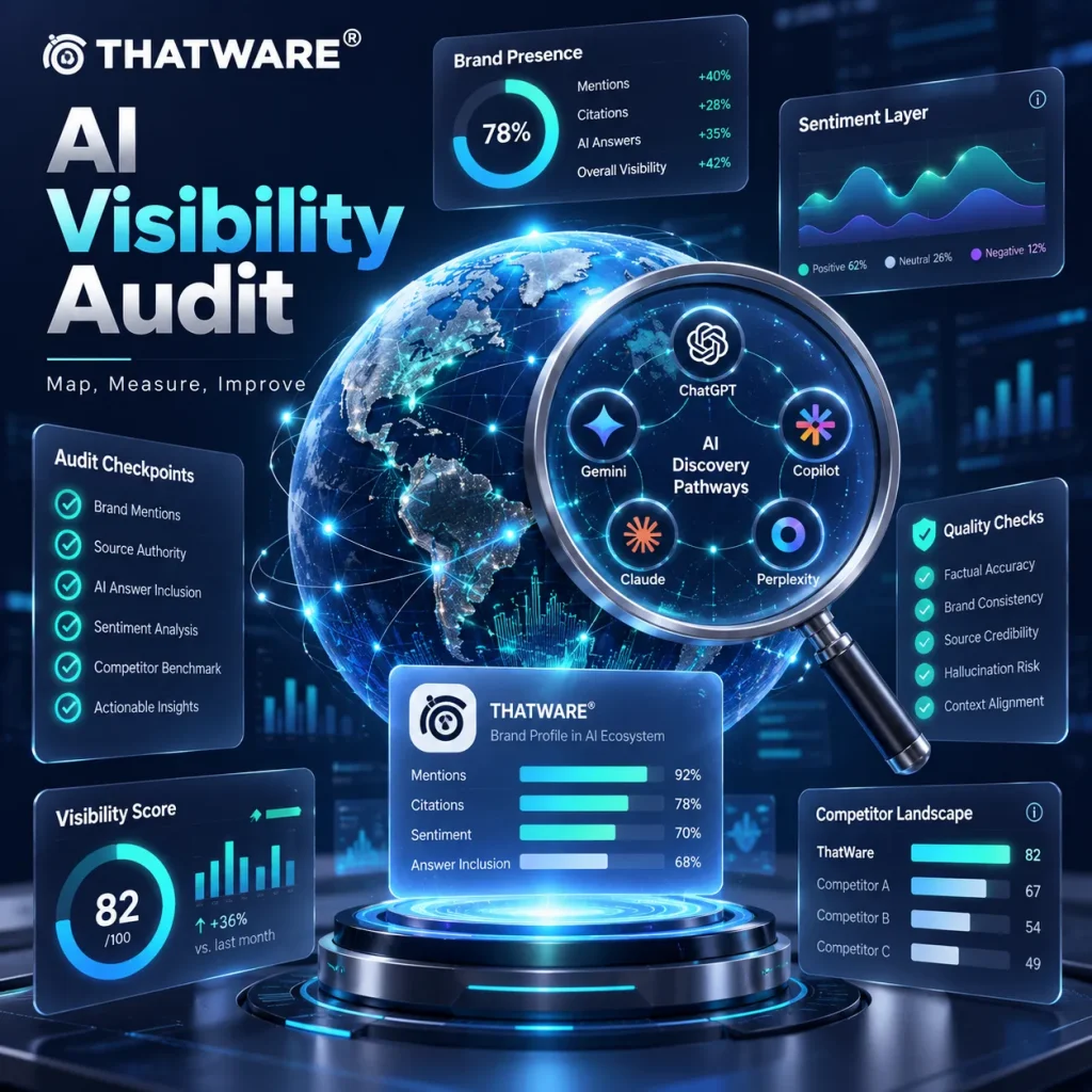 AI search visibility audit