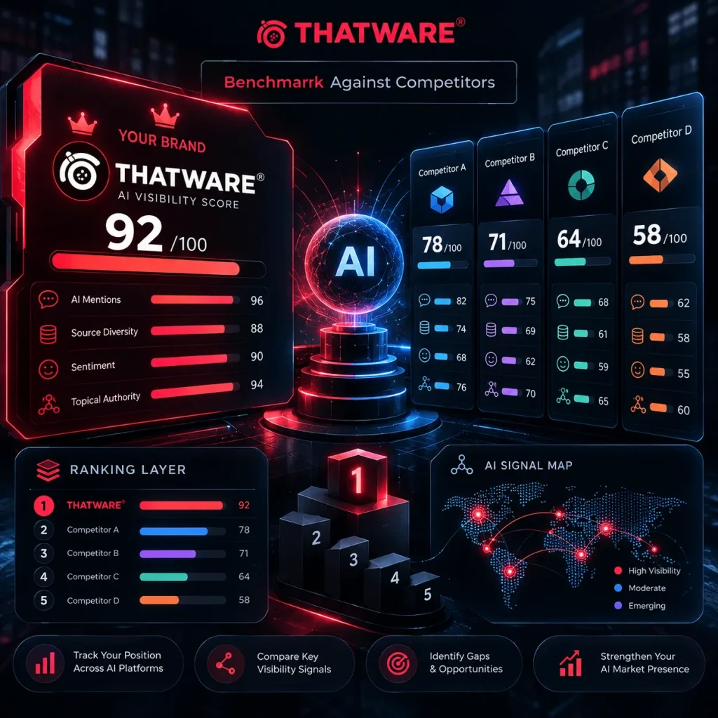 competitor AI visibility analysis