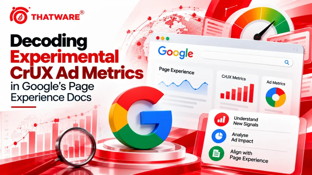 Decoding Experimental CrUX Ad Metrics in Google’s Page Experience Docs