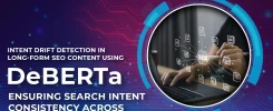 Intent Drift Detection in Long-form SEO Content using DeBERTa