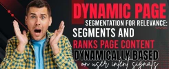 Dynamic Page Segmentation for Relevance