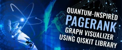 Quantum-Inspired PageRank Graph Visualizer Using Qiskit Library