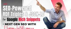 SEO-Powered RDF Triples & JSON-LD for Google Rich Snippets